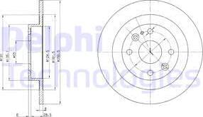 Delphi BG2805 - Jarrulevy inparts.fi