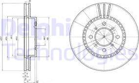 Delphi BG2814 - Jarrulevy inparts.fi