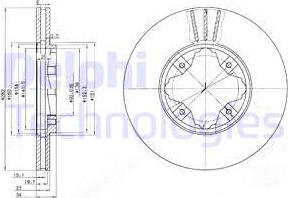 Delphi BG2816 - Jarrulevy inparts.fi