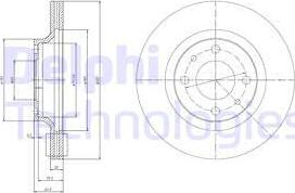 Delphi BG2825 - Jarrulevy inparts.fi