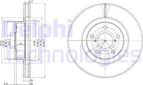 Delphi BG2827C - Jarrulevy inparts.fi