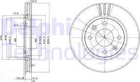 Delphi BG2871 - Jarrulevy inparts.fi