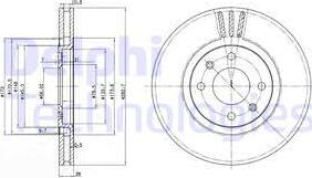 Delphi BG2872 - Jarrulevy inparts.fi