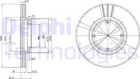 Delphi BG2394 - Jarrulevy inparts.fi