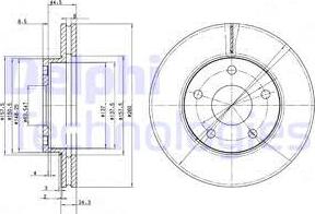 Delphi BG2346 - Jarrulevy inparts.fi