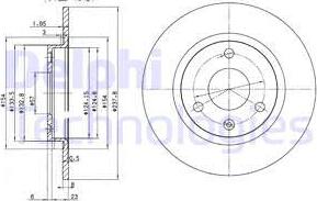 Delphi BG2355 - Jarrulevy inparts.fi