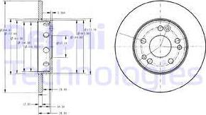 Delphi BG2314 - Jarrulevy inparts.fi