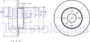 Delphi BG2313 - Jarrulevy inparts.fi