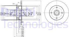 Delphi BG2389 - Jarrulevy inparts.fi