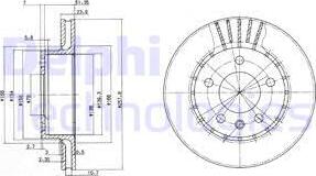 Delphi BG2384 - Jarrulevy inparts.fi