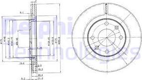 Delphi BG2387C - Jarrulevy inparts.fi