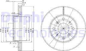 Delphi BG2336 - Jarrulevy inparts.fi