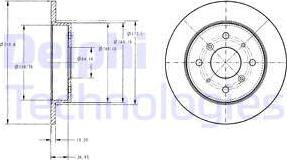 Delphi BG2338 - Jarrulevy inparts.fi