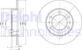 Delphi BG2325 - Jarrulevy inparts.fi