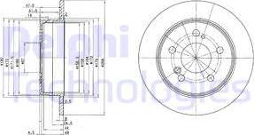 Delphi BG2291 - Jarrulevy inparts.fi