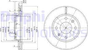 Delphi BG2292 - Jarrulevy inparts.fi