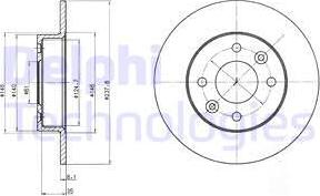 Delphi BG2258 - Jarrulevy inparts.fi