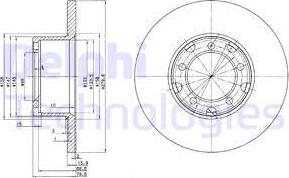 Delphi BG2265 - Jarrulevy inparts.fi