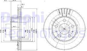 Delphi BG2207 - Jarrulevy inparts.fi