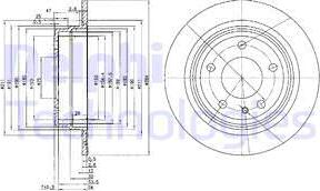 Delphi BG2211 - Jarrulevy inparts.fi