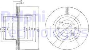 Delphi BG2283 - Jarrulevy inparts.fi