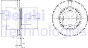 Delphi BG2798 - Jarrulevy inparts.fi