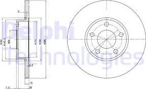 Delphi BG2749 - Jarrulevy inparts.fi