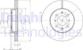 Delphi BG2759 - Jarrulevy inparts.fi