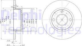 Delphi BG2752 - Jarrulevy inparts.fi