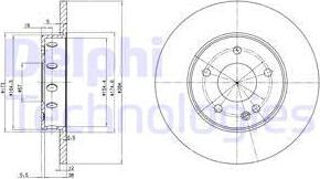 Delphi BG2769 - Jarrulevy inparts.fi