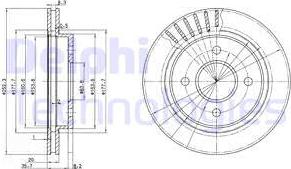 Delphi BG2700 - Jarrulevy inparts.fi