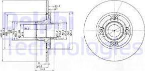 Delphi BG2702 - Jarrulevy inparts.fi