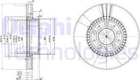 Delphi BG2719 - Jarrulevy inparts.fi