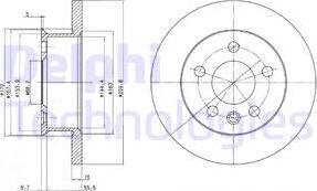 Delphi BG2716 - Jarrulevy inparts.fi