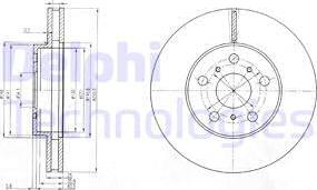 Delphi BG2711 - Jarrulevy inparts.fi