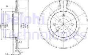 Delphi BG2712 - Jarrulevy inparts.fi