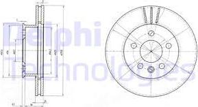 Delphi BG2717 - Jarrulevy inparts.fi