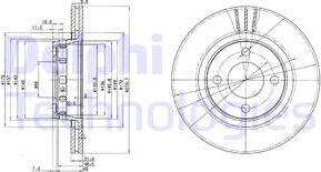 Delphi BG2784 - Jarrulevy inparts.fi