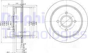 Delphi BG2781 - Jarrulevy inparts.fi