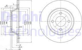 Delphi BG2783 - Jarrulevy inparts.fi