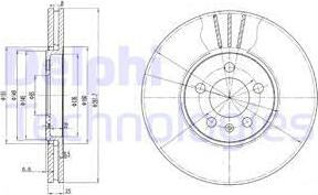 Delphi BG2729 - Jarrulevy inparts.fi