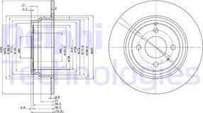 Delphi BG2721 - Jarrulevy inparts.fi