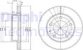 Delphi BG2779 - Jarrulevy inparts.fi