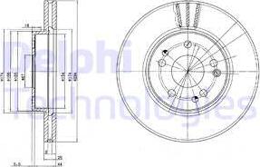 Delphi BG2772 - Jarrulevy inparts.fi