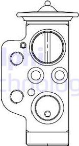 Delphi CB1009V - Paisuntaventtiili, ilmastointilaite inparts.fi