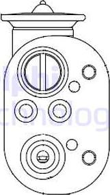 Delphi CB1001V - Paisuntaventtiili, ilmastointilaite inparts.fi