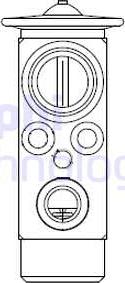 Delphi CB1024V - Paisuntaventtiili, ilmastointilaite inparts.fi