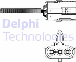 Delphi ES10995-12B1 - Lambdatunnistin inparts.fi