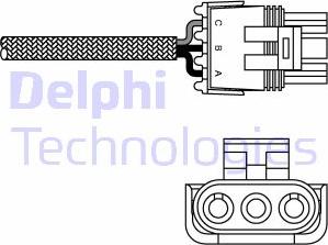 Delphi ES10996-12B1 - Lambdatunnistin inparts.fi