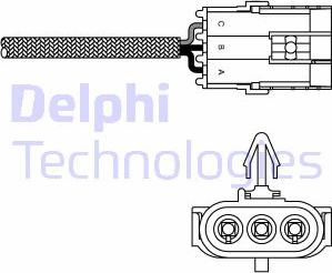 Delphi ES10992-12B1 - Lambdatunnistin inparts.fi